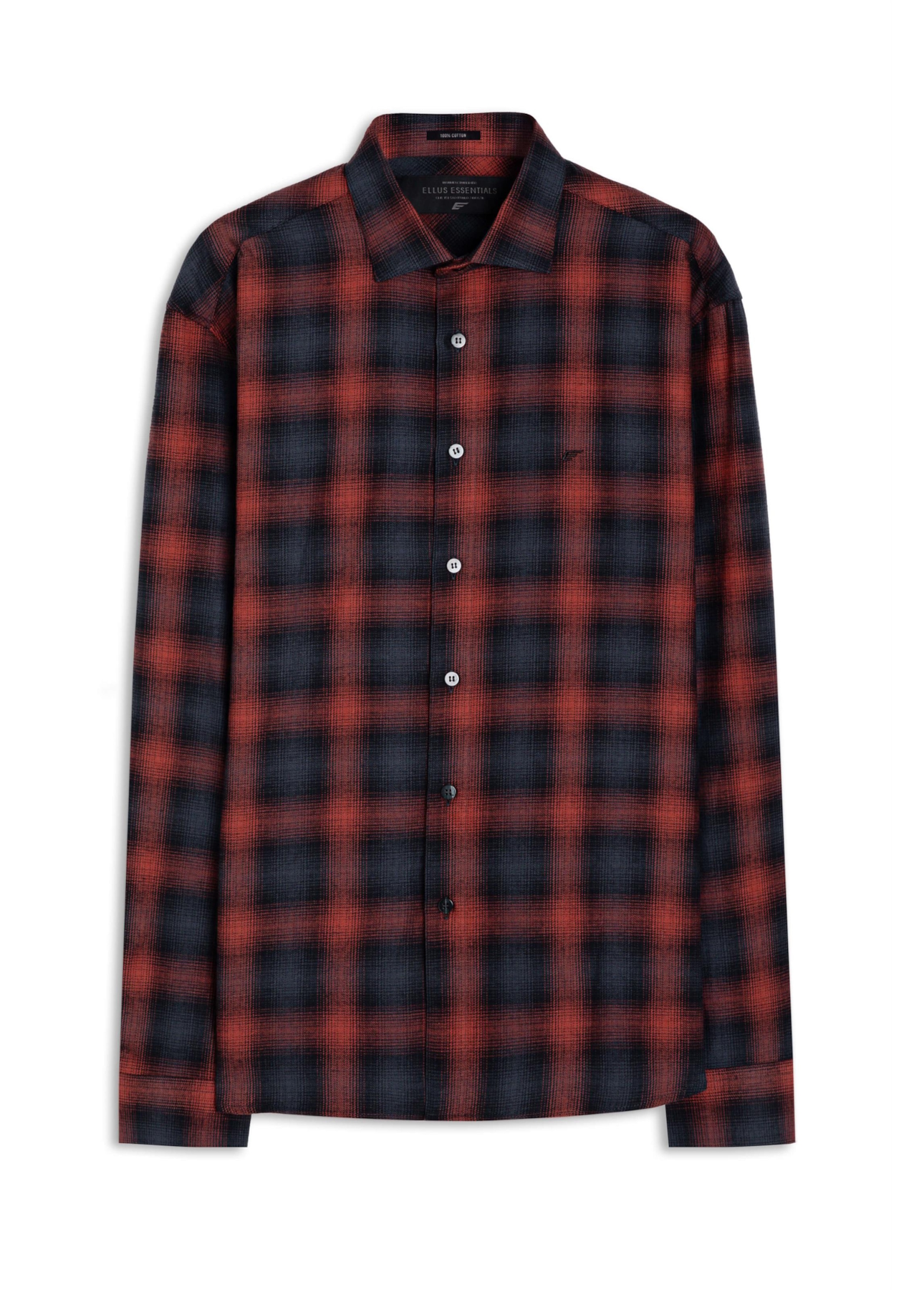 Camisa Xadrez Wool Touch Viena New Italian Telha