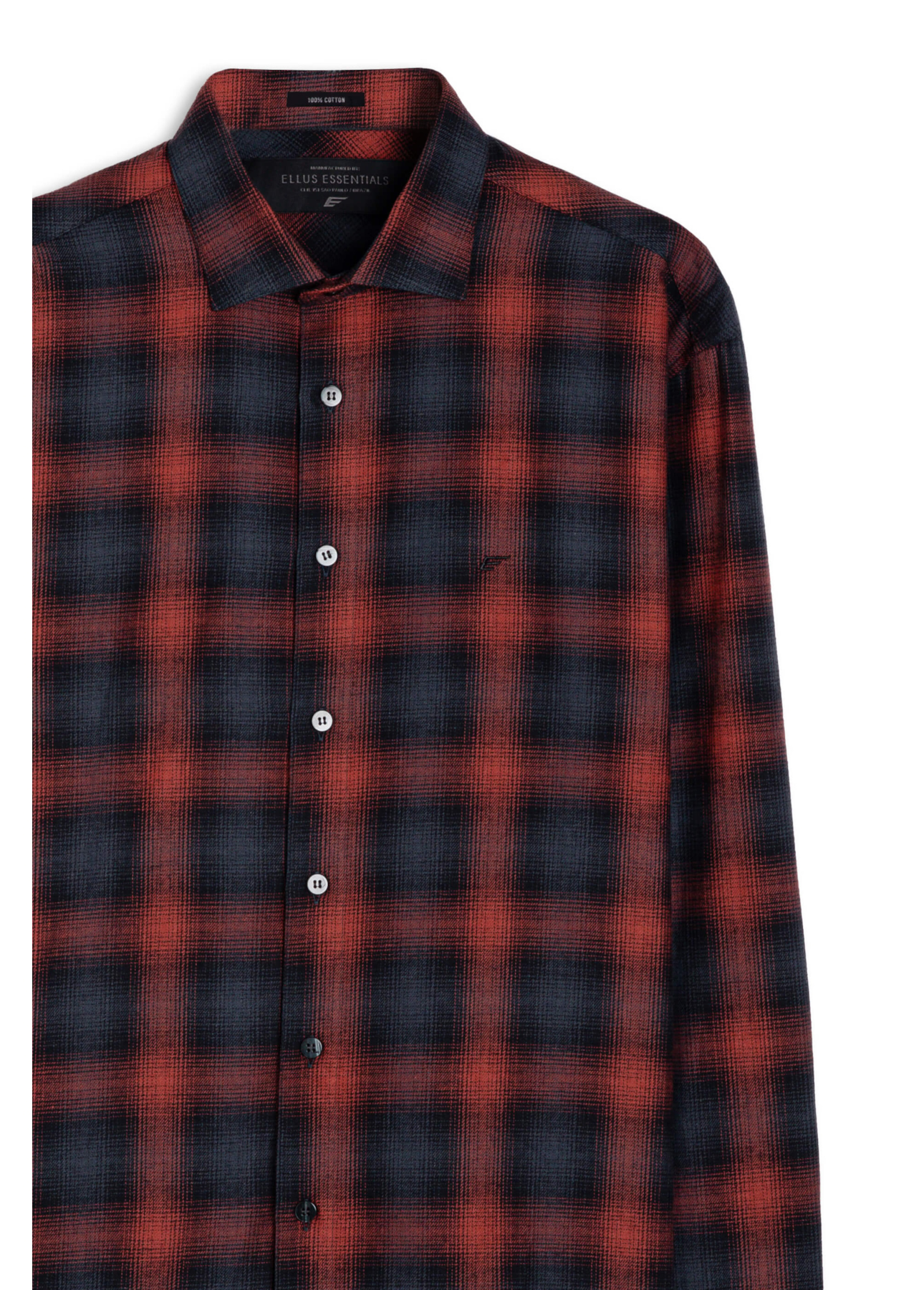 Camisa Xadrez Wool Touch Viena New Italian Telha