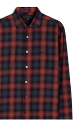 Camisa Xadrez Wool Touch Viena New Italian Telha