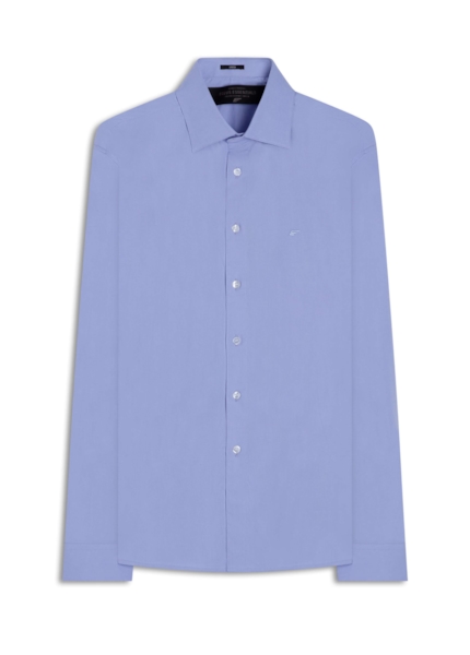 Camisas Tricoline Italian Azul Seco