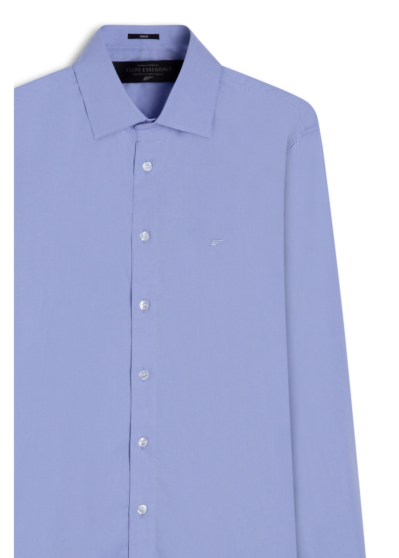 Camisas Tricoline Italian Azul Seco