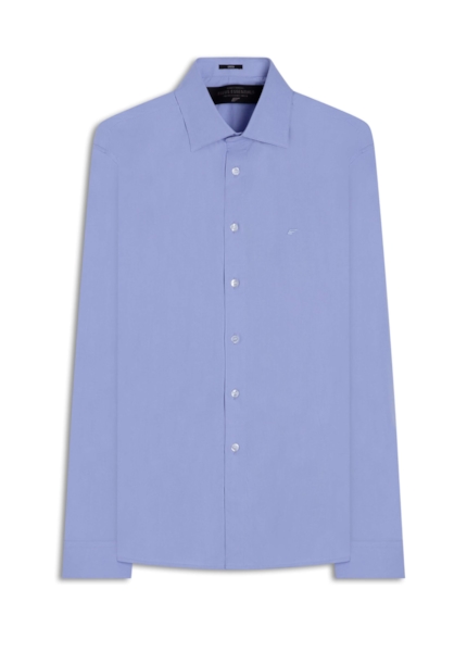 Camisas Tricoline Italian Azul Seco