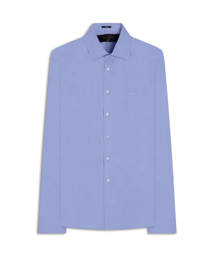 Camisas Tricoline Italian Azul Seco