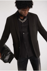 Camisas Tricoline Italian Preto