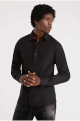 Camisas Tricoline Italian Preto