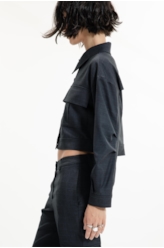 Canc.Alf. Pv Gales Span Cargo Jacket Chumbo Mescla