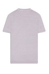 Caneladocotton Washed Full Typewriter Purple Gray