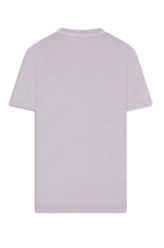 Caneladocotton Washed Full Typewriter Purple Gray