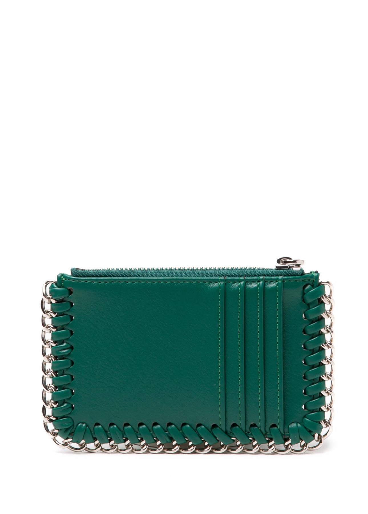 Carteira Card Holder Chains Verde Bandeira