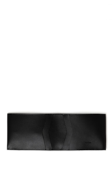 Carteira Casual Ellus E-Asa Couro Preto