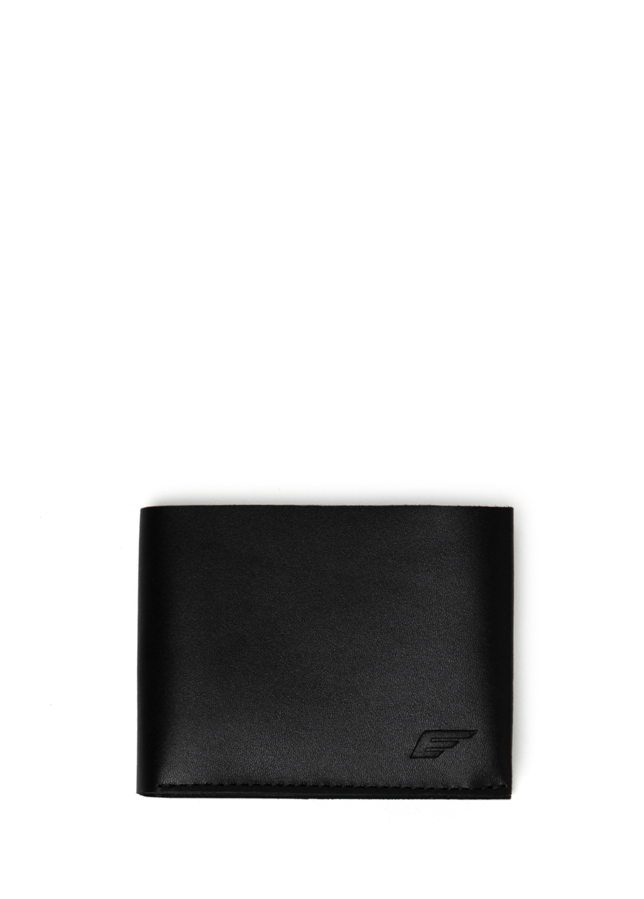 Carteira Casual Ellus E-Asa Couro Preto