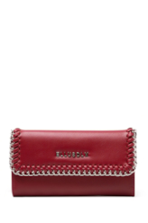 Carteira Large Wallet Bordeaux