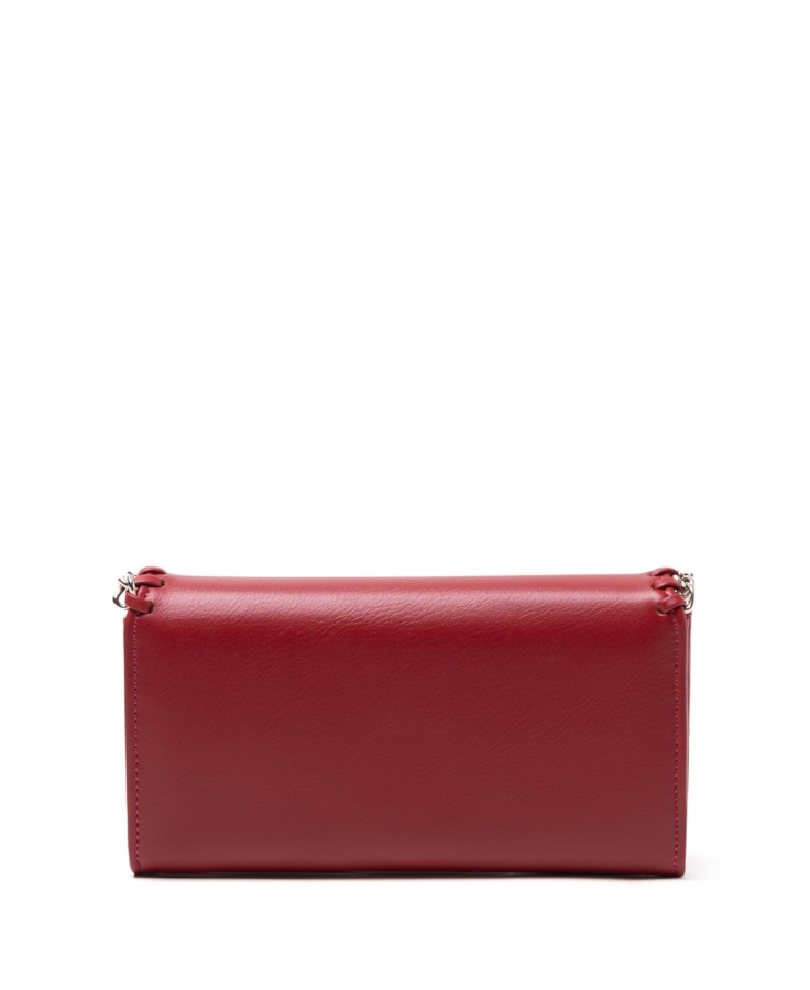 Carteira Large Wallet Bordeaux