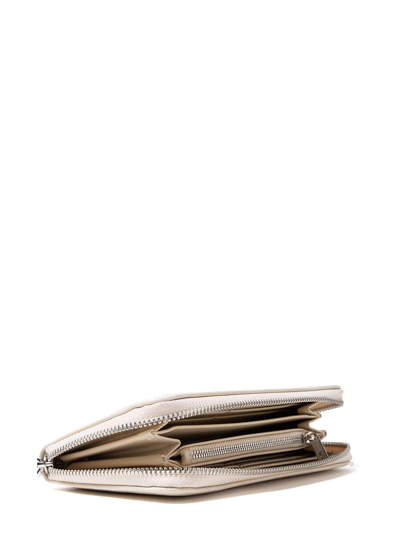 Carteira Medium Wallet Melina Ellus Off White