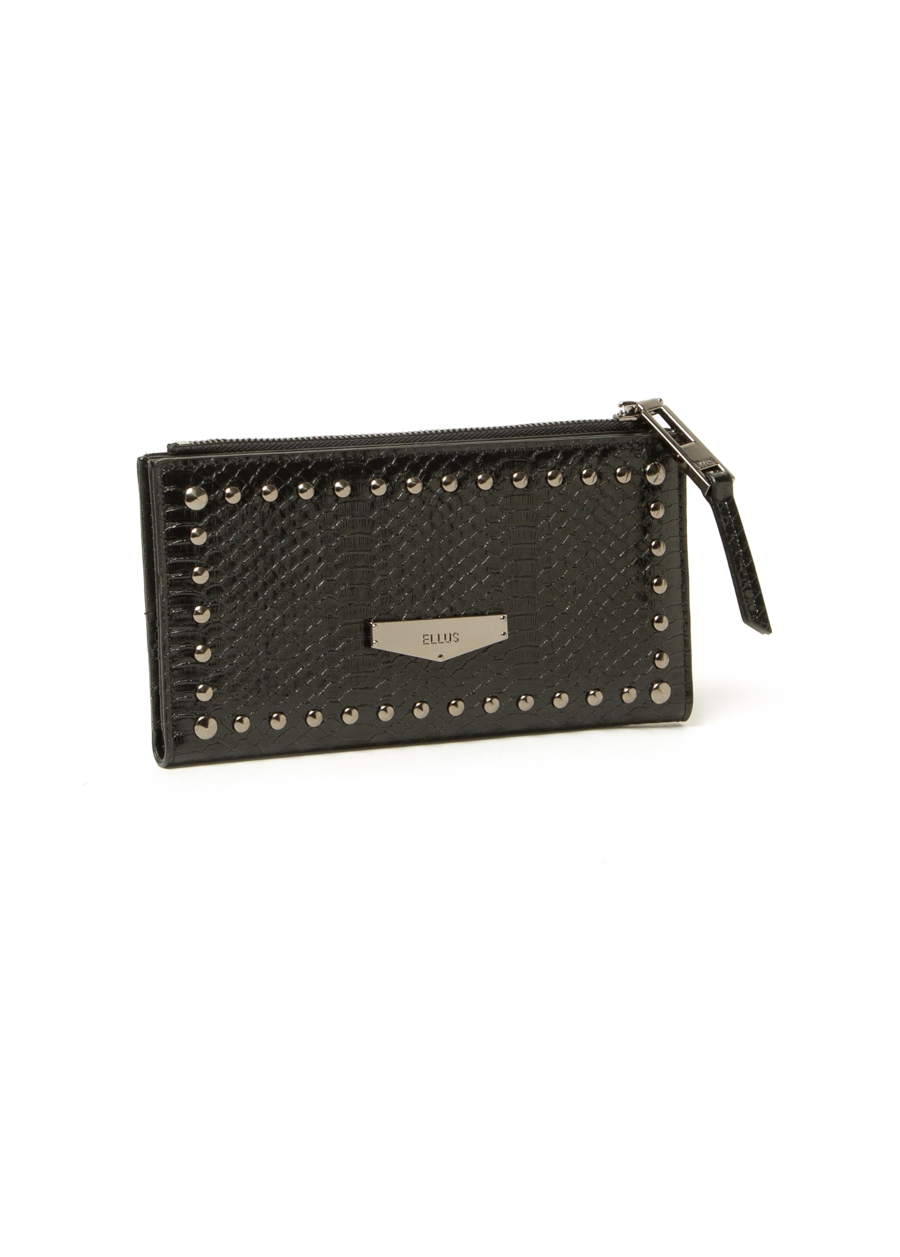Carteira Medium Wallet Mia Ellus Preto