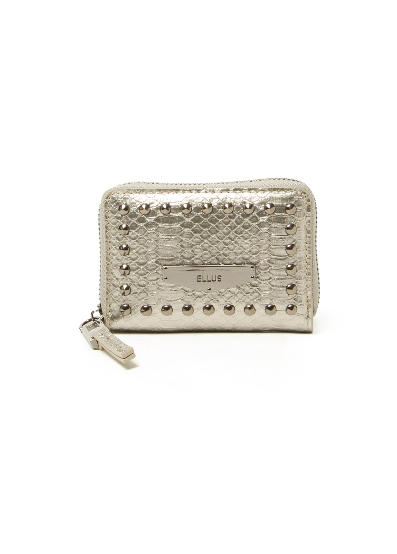 Carteira Small Wallet Mia Ellus Prata