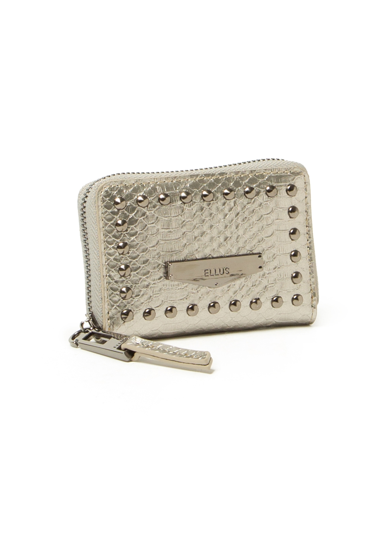 Carteira Small Wallet Mia Ellus Prata