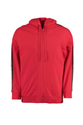 Casaco Fleece Tape Cereja