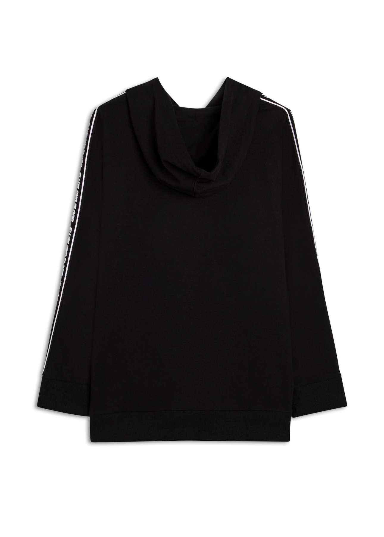 Casaco Fleece Tape Preto