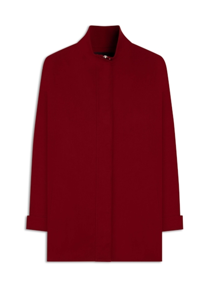 Casaco Parka Mandeville Straight Hood Vinho