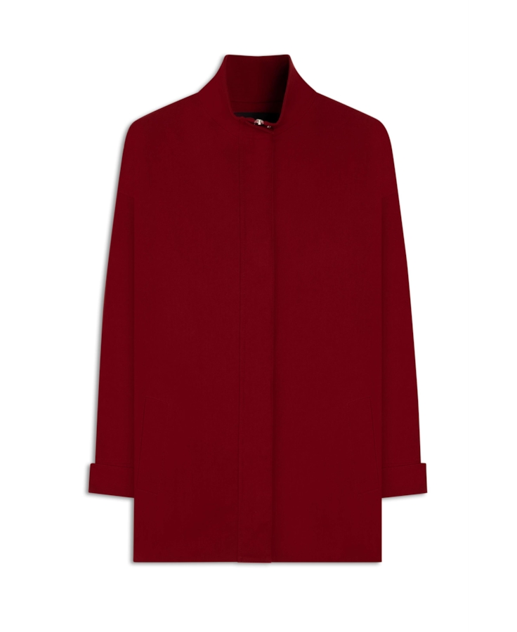 Casaco Parka Mandeville Straight Hood Vinho