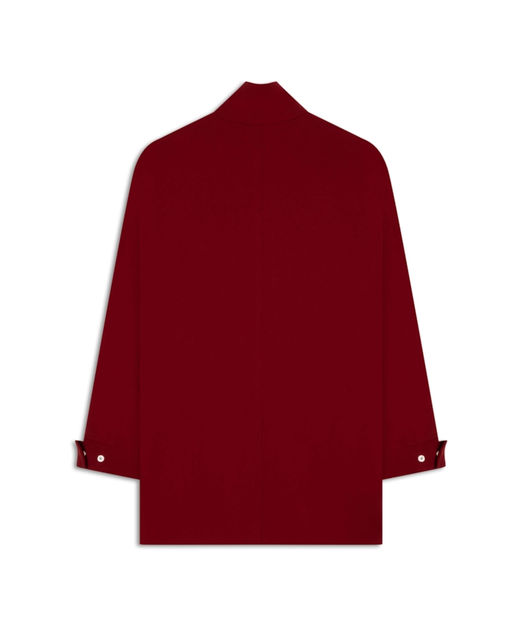 Casaco Parka Mandeville Straight Hood Vinho