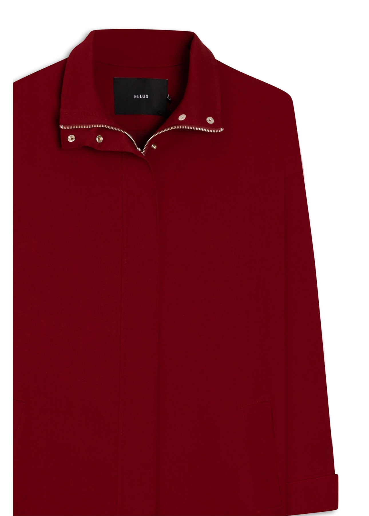 Casaco Parka Mandeville Straight Hood Vinho