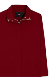 Casaco Parka Mandeville Straight Hood Vinho