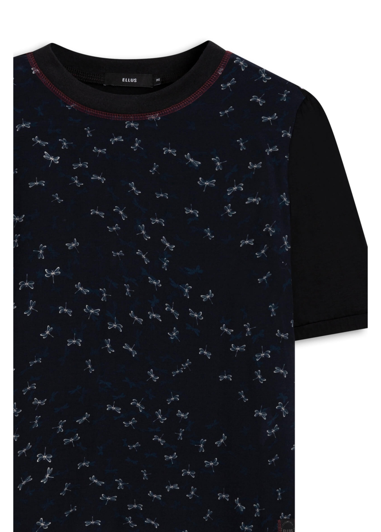 Cdc Libelula Rib Neck Bufante Estampado
