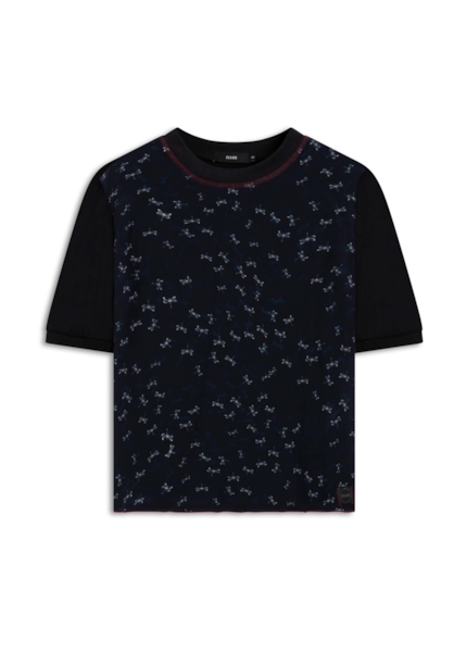 Cdc Libelula Rib Neck Bufante Estampado