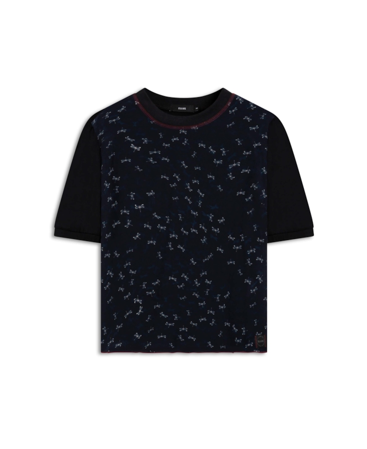 Cdc Libelula Rib Neck Bufante Estampado