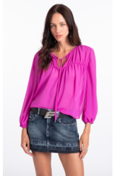 Chiffon Boho 7/8 Fucsia