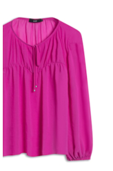 Chiffon Boho 7/8 Fucsia