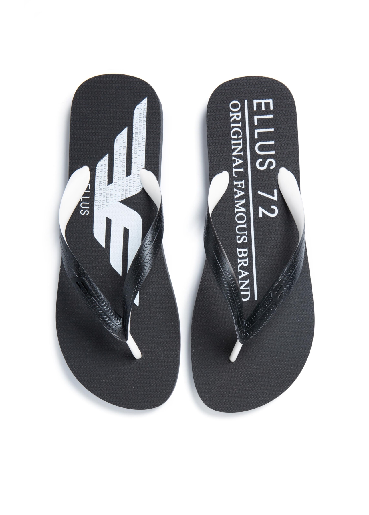 Chinelo Famous Brand Preto