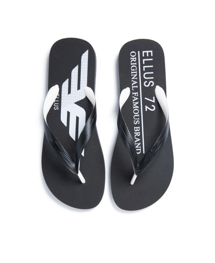 Chinelo Famous Brand Preto