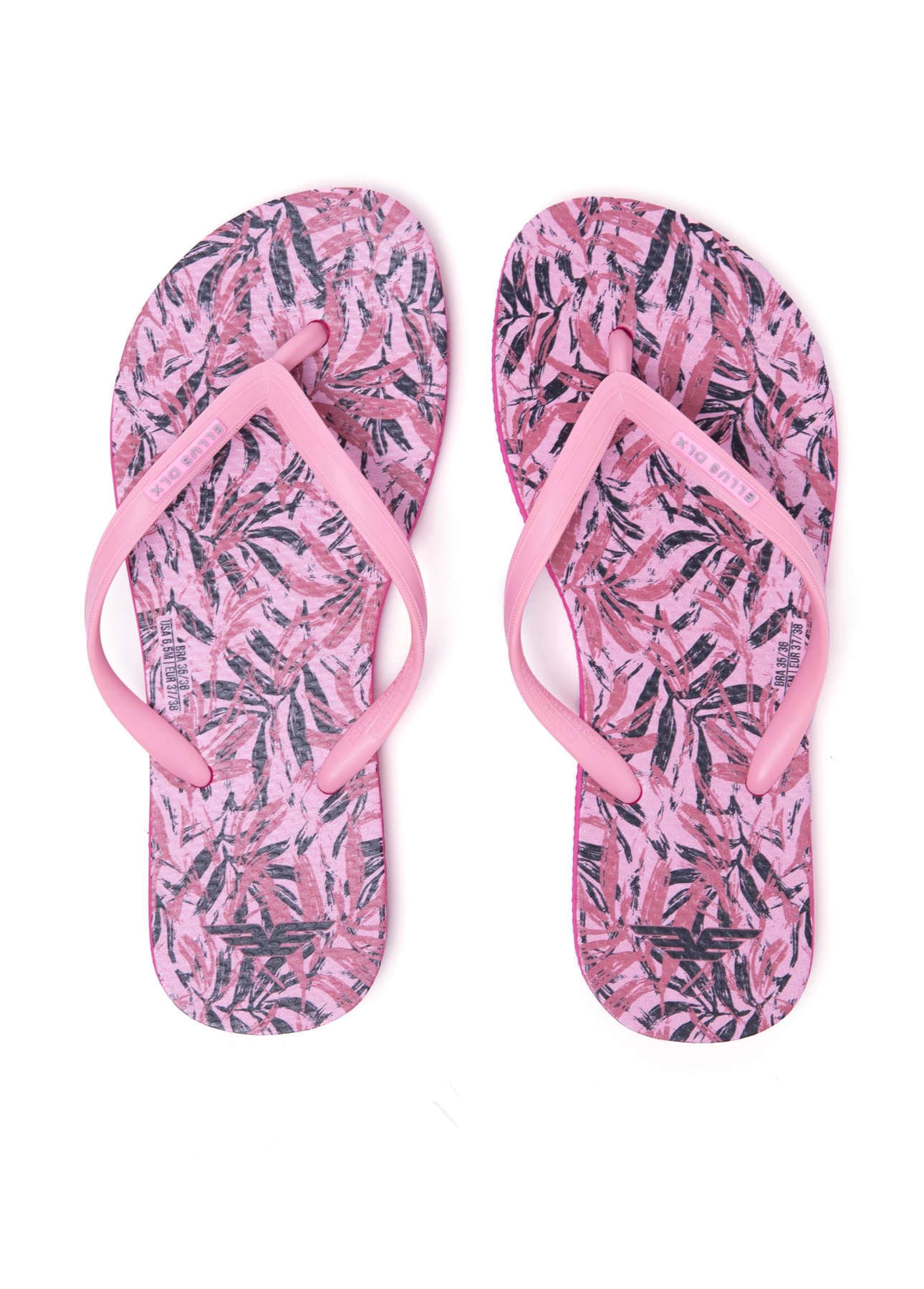 Chinelo Leaves Ellus Rosa Dusty