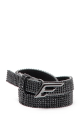 Cinto Crystal Belt Ellus  Preto