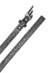 Cinto Crystal Belt Ellus  Preto