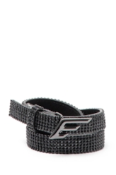 Cinto Crystal Belt Ellus  Preto
