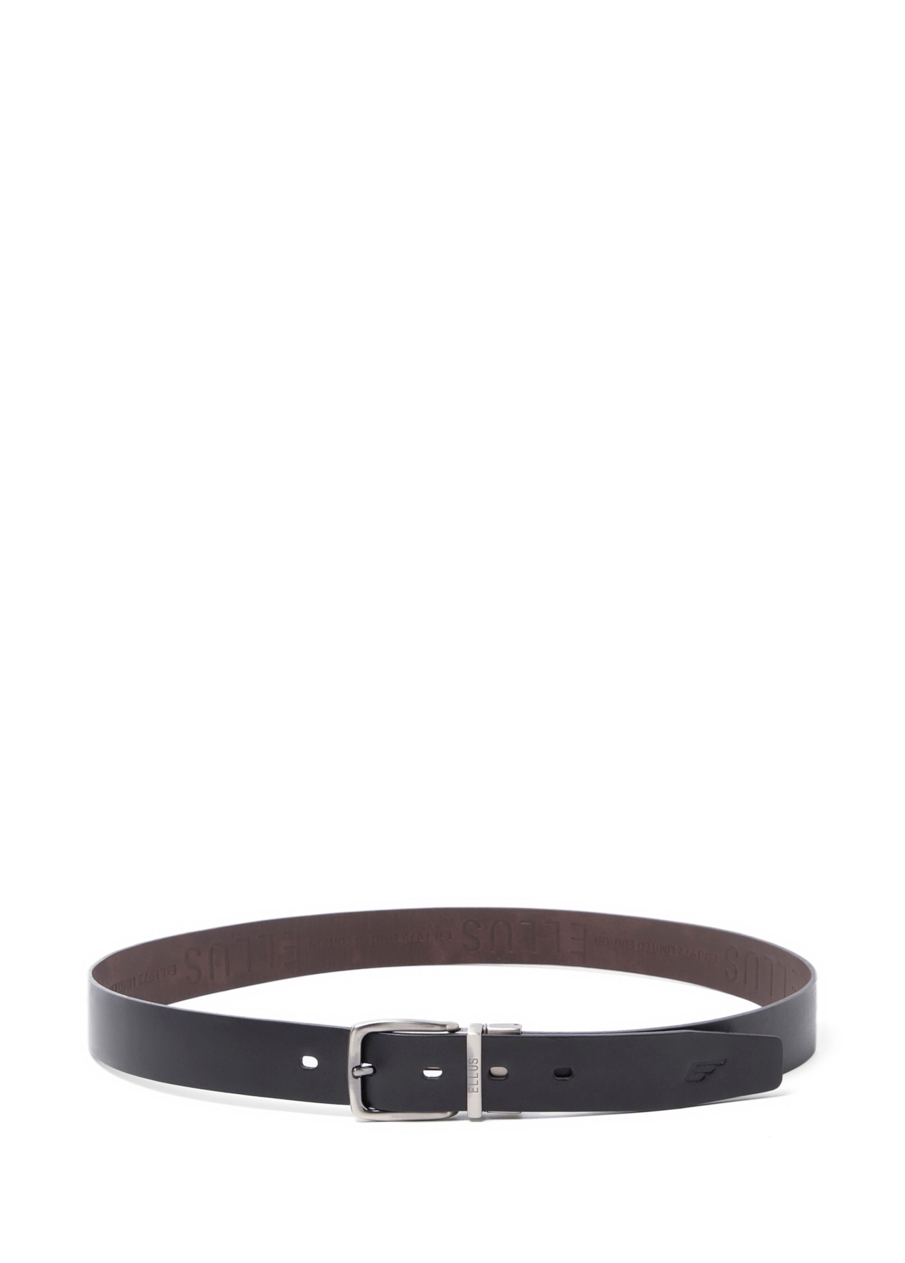 Cinto Ellus Dupla Face Slim Preto