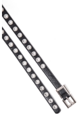 Cinto Eyelets Belt Ellus Preto
