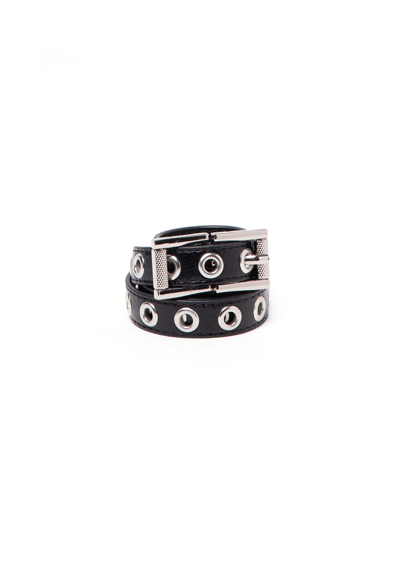 Cinto Eyelets Belt Ellus Preto
