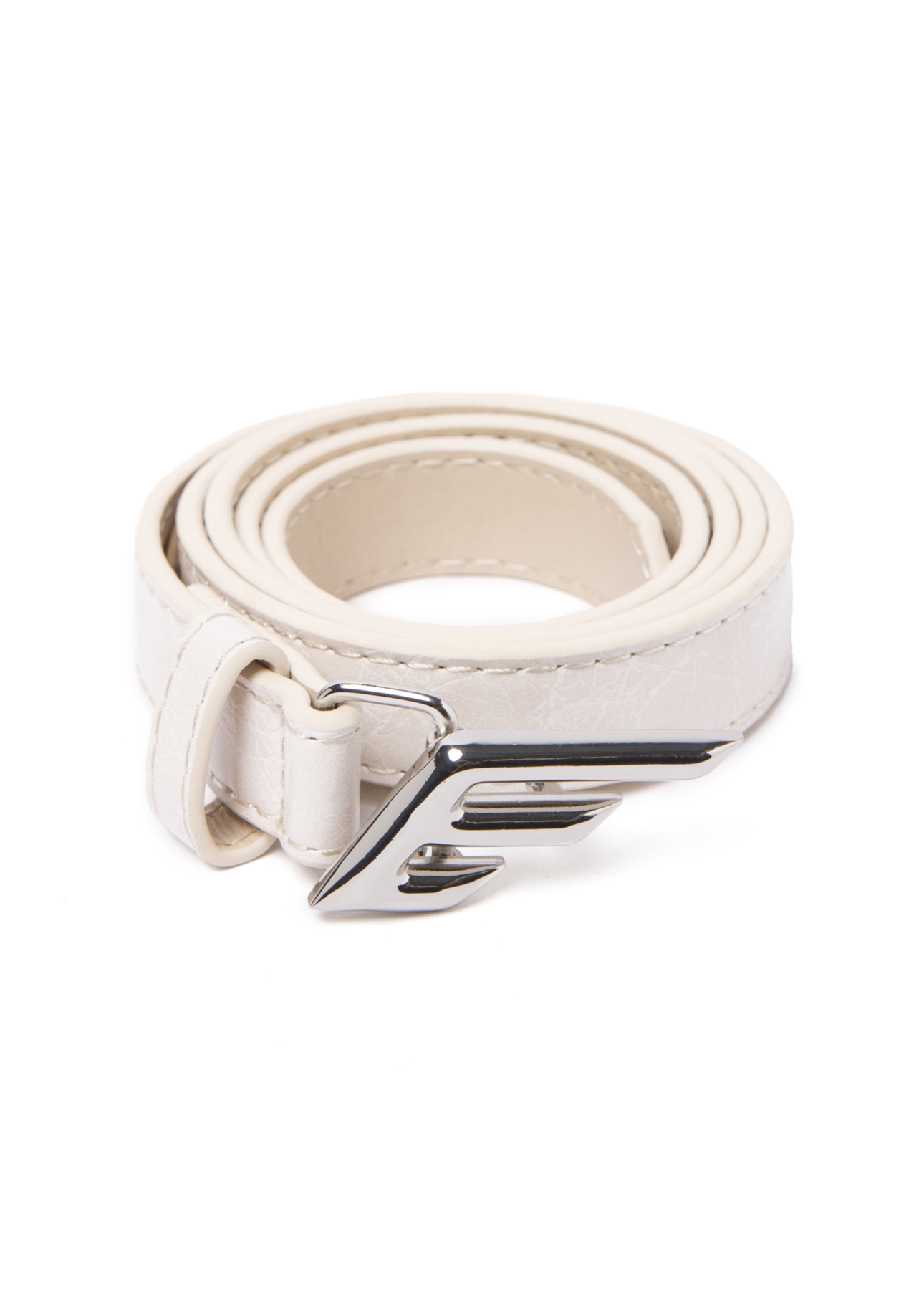 Cinto Fino e Asa  Off White
