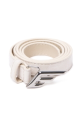 Cinto Fino e Asa  Off White