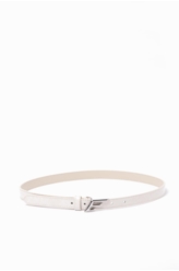 Cinto Fino e Asa  Off White