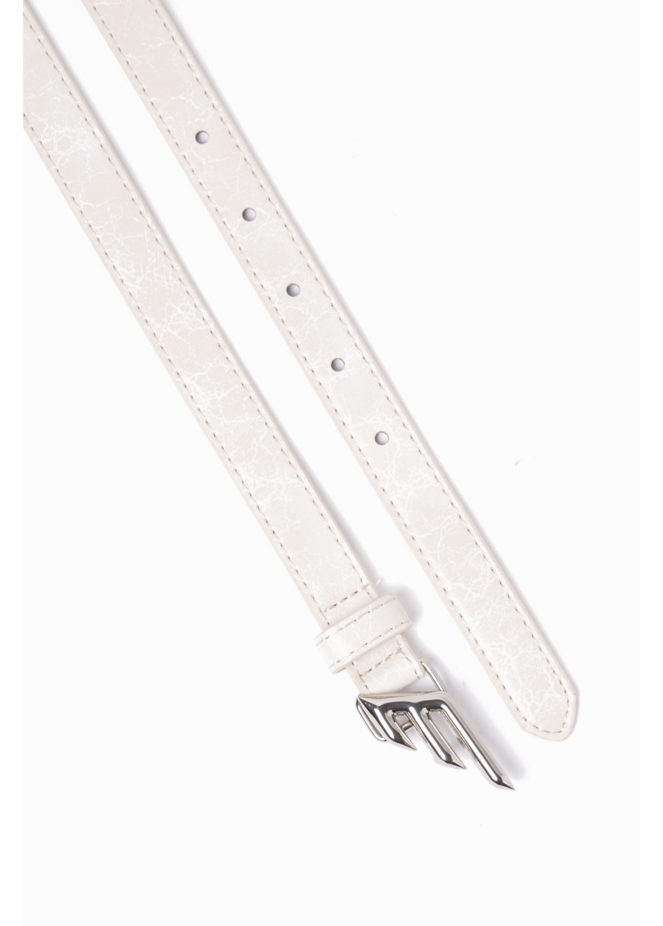 Cinto Fino e Asa  Off White