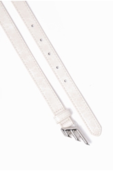 Cinto Fino e Asa  Off White