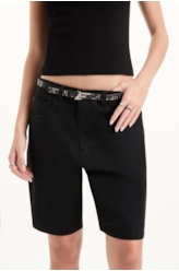 Cinto Fino Studs Ellus Preto