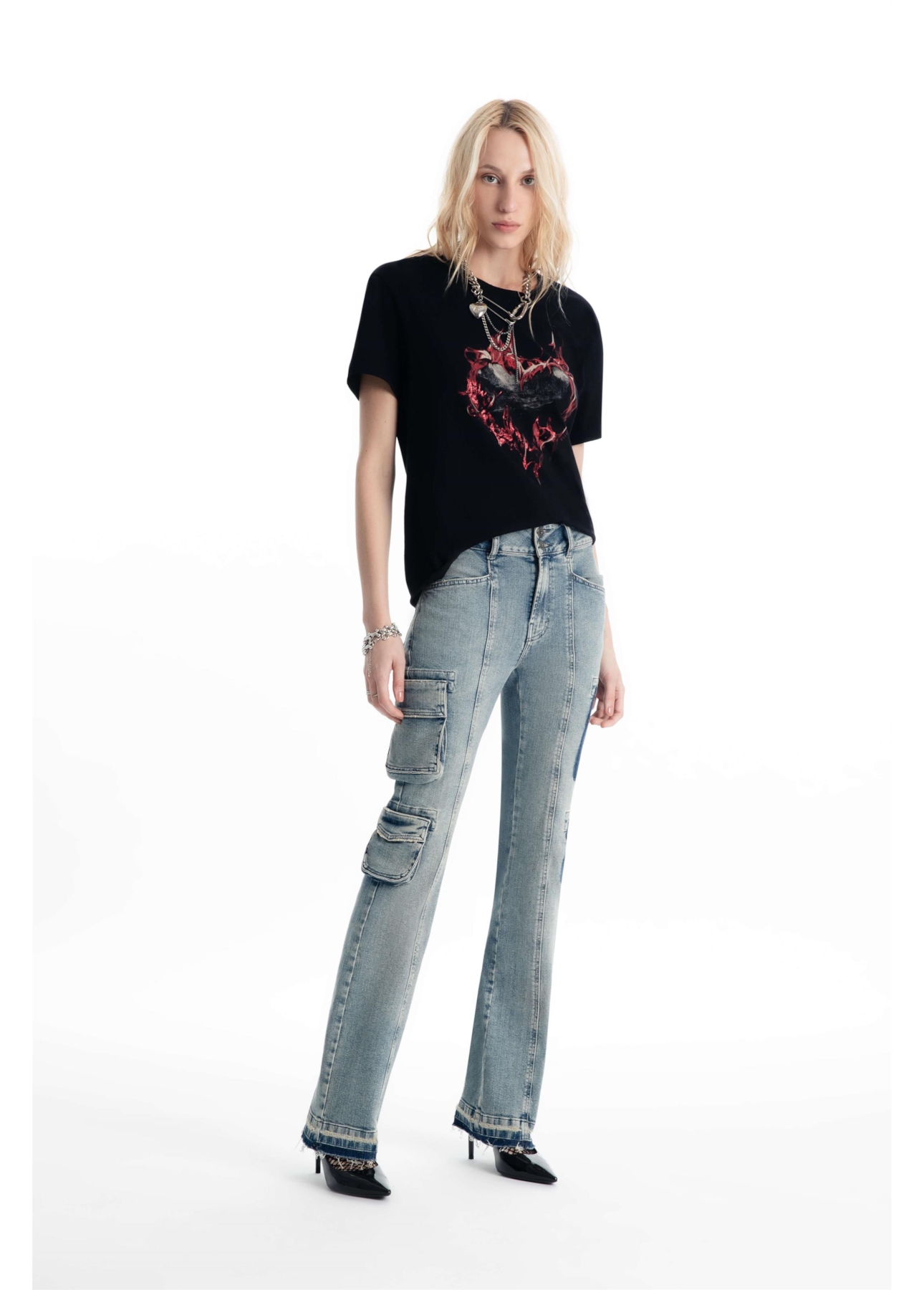 Classic Denim Elastic Ii Gisele Flare Lav.Claro C/ Used