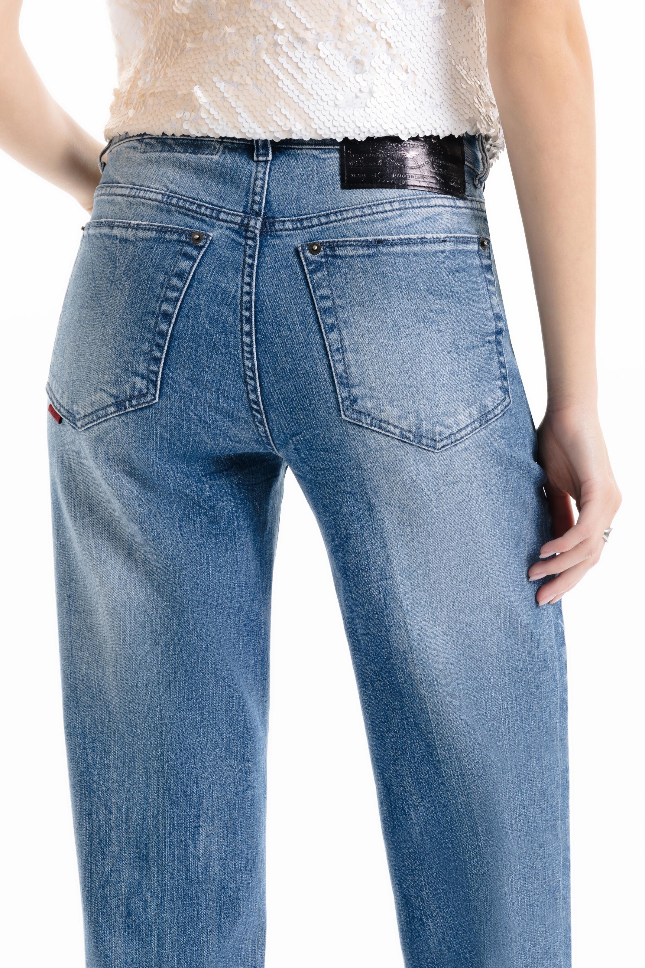 Classic Denim Elastic Ii Reta Et. z 2093-Lav.Medio C/Tie Dye